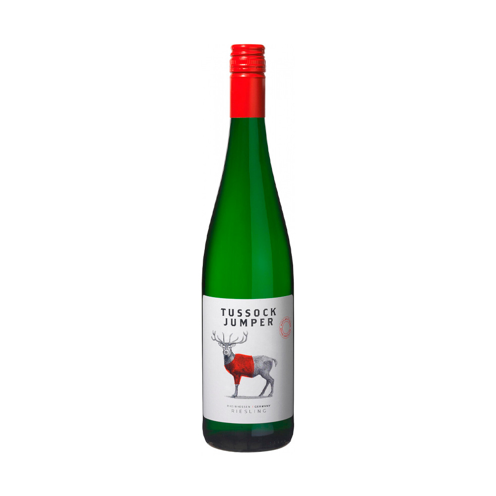 Вино Tussock Jumper Riesling белое полусухое 0.75L