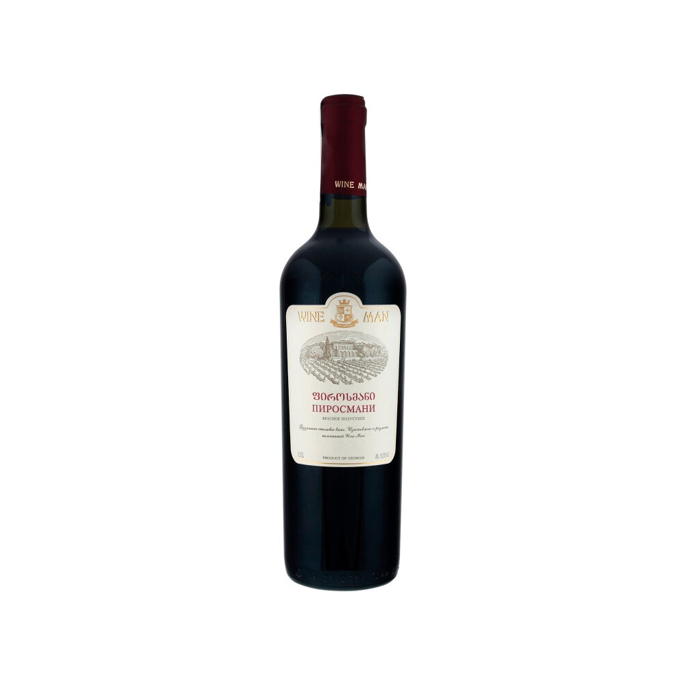 Вино Wine Man Пиросмани кр. п.сухое 0.75L