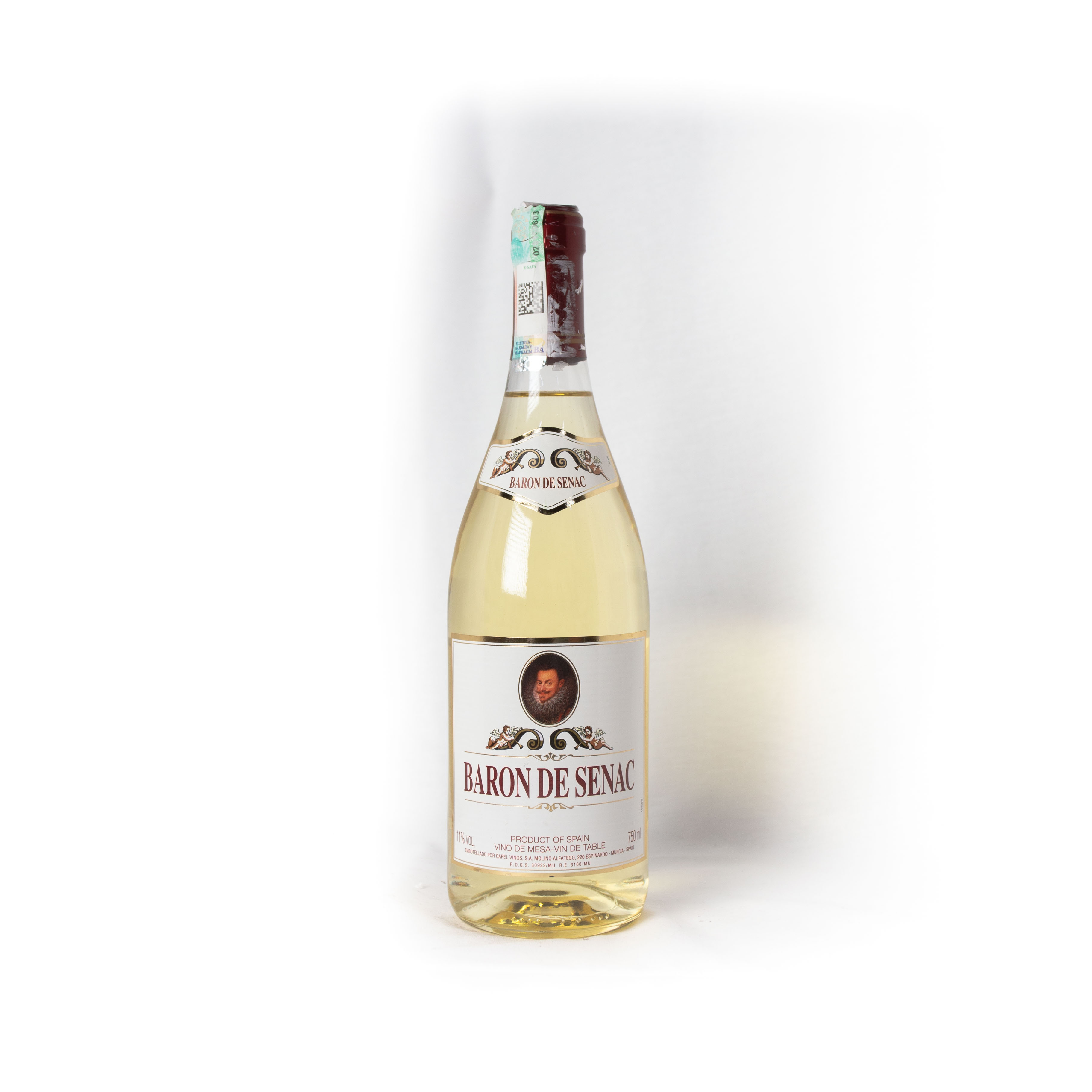 Вино Baron De Senac Blanc 0.75L